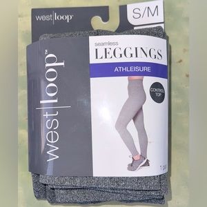 West Loop Seamless Leggings Athleisure Control Top S/M. One pair